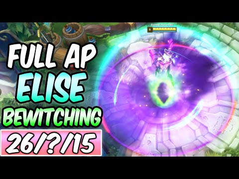 ELISE FULL AP BURST | Diamond Commentary | BEWITCHING ELISE JUNGLE GAMEPLAY | League of Legends