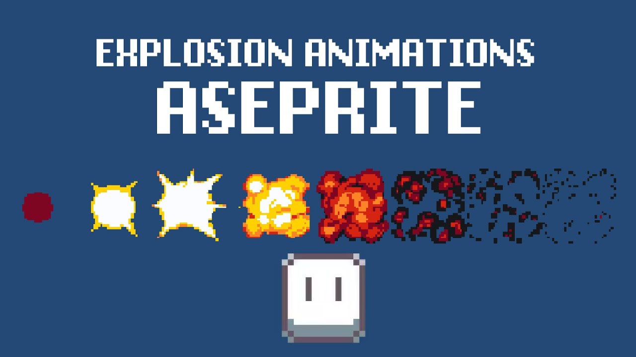 Explosion Animations in Aseprite