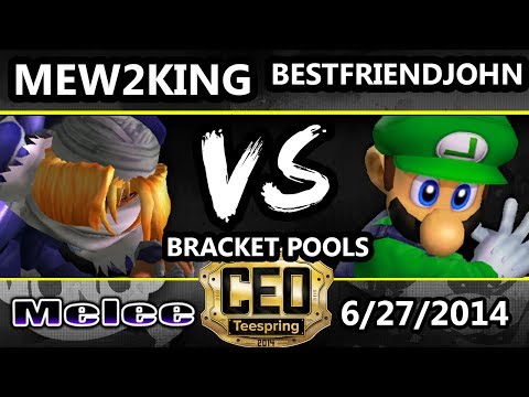 CEO 2014 - Mew2King (Sheik) Vs. BestFriendJohn (Luigi) - Pools