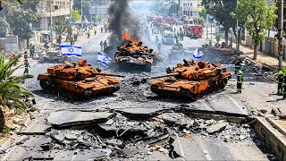 Israel Rugi 403 Triliun‼️Rudal Bahrain Hancurkan Pangkalan Tank Israel