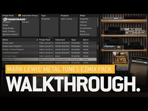 EZmix 2: Mark Lewis' Metal Tones EZmix Pack – Walkthrough