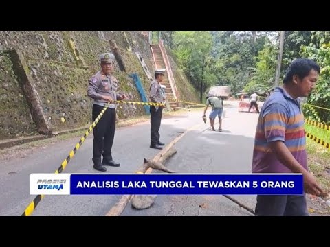 POLDA SULSEL ANALISIS LAKA TUNGGAL TEWASKAN 5 ORANG