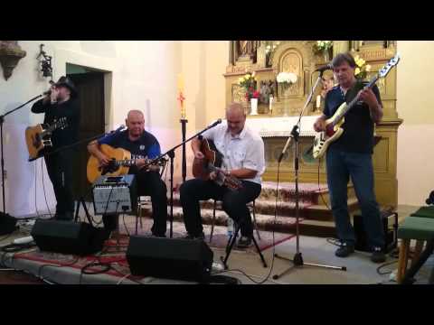 Opuštěnej lokál - František Nedvěd so synom Vojtom a skupinou Tiebreak v Bílem Potoce