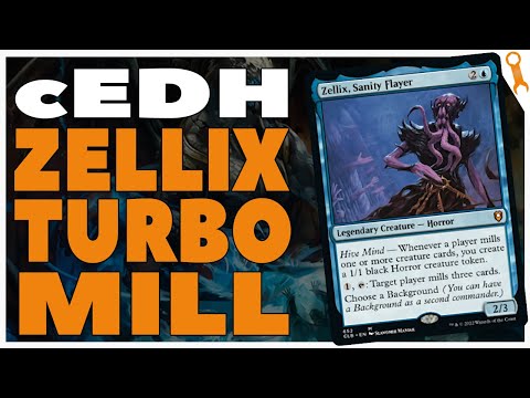 HIGH POWER MILL?  cEDH Turbo Mill with Zellix, Sanity Flayer 🛠 Commander Mechanic