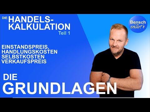 Commercial Calculation - Step by Step (1): Purchase Price, Handling Costs, Cost of Goods Sold