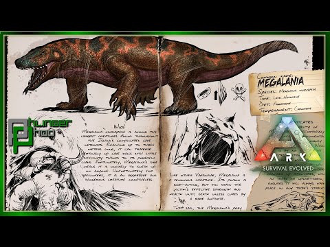 Ark Basics Megalania - EVERYTHING YOU NEED TO KNOW!