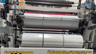 Efficient Automatic 5 Layers LLDPE Cast Stretch Film 50KG Jumbo Roll Production Line in Türkiye