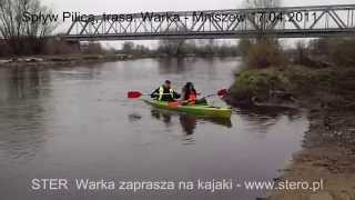 preview picture of video 'Weekendowy Spływ Kajakowy Pilicą, Warka - Mniszew 17.04.11.'