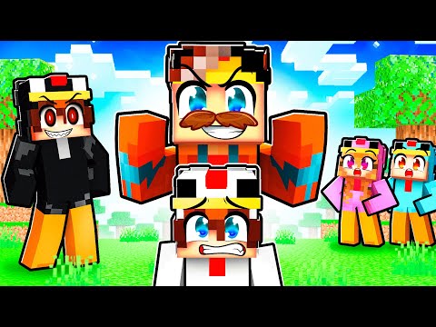 Je RENCONTRE mon PAPA sur Minecraft !