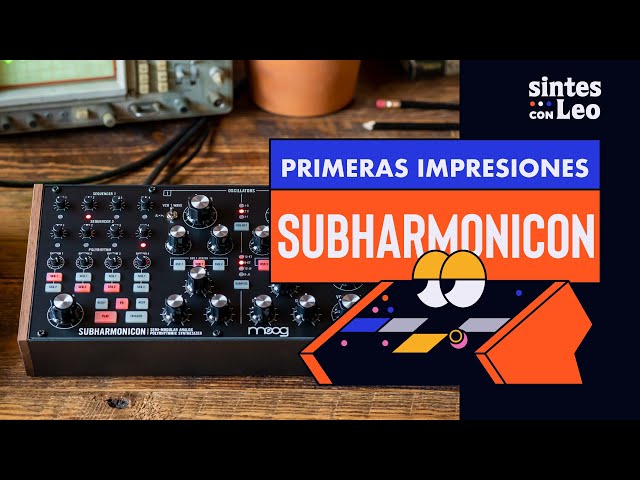 Vídeo relacionado con MOOG Subharmonicon - sintetizador polirrítmico analógico semimodular con secuenciador dual, MIDI y bahía de parcheo