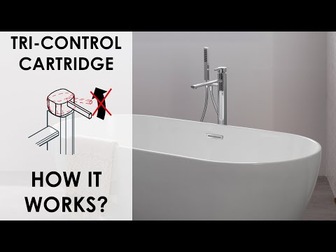 Functioning of the Diverter of the NK Concept Floor Mounted Faucet