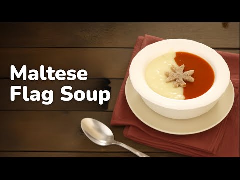 This Maltese Flag Soup is more than just a recipe — it’s a celebration on your plate!