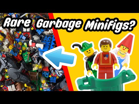 RARE Lego Minifigures from the TRASH???