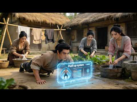 【Multi SUB】外卖员穿越饥荒年代，开局就有三个美女扑进怀里，他激活“俯卧撑系统”，做俯卧撑得奖励，越变越强，带着三个老婆逆袭！#MiniDrama #精彩大陆短剧