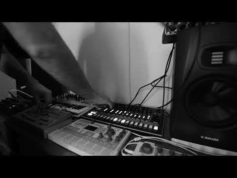 Arturia Beatstep + Roland TR-8 + Roland TB- 03 + Behringer Model D + Korg Minilouge Jam 1