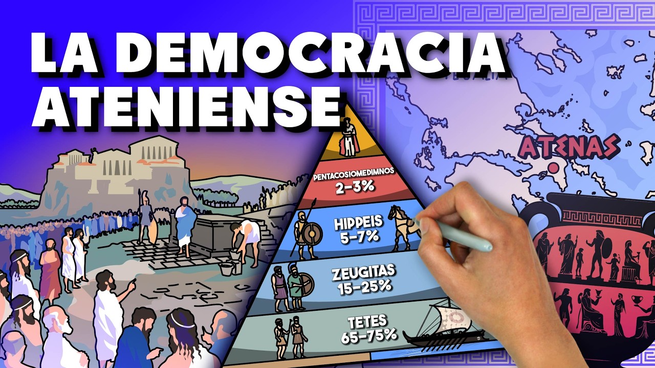 🏛️ La MENTIRA de la Democracia Ateniense que te enseñaron en la escuela
