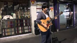 싱어송라이터 RiceFairy(이세문) - Lonely Soldier(c: Damien Rice)(@인사동 버스킹)