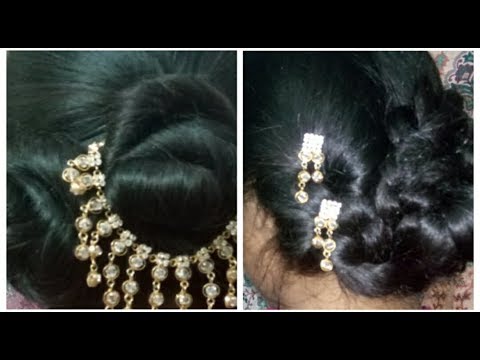 EVERY GIRL CAN DO (Specially for thin hair) 5mins Wedding Hairstyles || Stylopedia Video