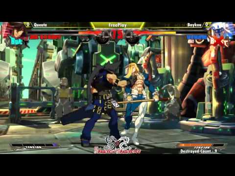 Shadow Session 06/15 - GGXrd 1.1 - Queute (Sol) Vs Baykou (Venom)