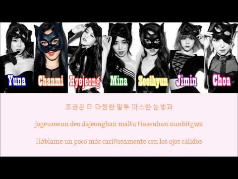 AOA - Girl's Heart (여자사용법) [Sub. Español + Hangul + Rom] Color & Picture Coded