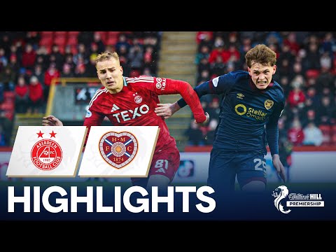 Aberdeen 0-0 Hearts | 93rd-Minute Penalty Missed In Stalemate | William Hill Premiership