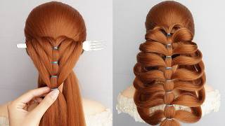 So Unique! Top 2 Easy And Beautiful Hairstyles For Long Hair Girls | Amazing & Stylish Hairstyles