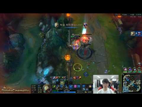 FAKER MAKING PLAYS on Off-Meta champs ( YI, AKALI, VAYNE ) MID eng subbed