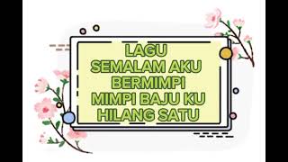 Download lagu LAGU DANGUT LAMA, SEMALAM AKU BERMIMPI, MIMPI BAJU KU HILANG SATU DANGDUT' INDONESIA mp3