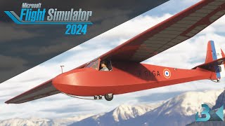 Fouga Castel C-25 S - Training Glider video