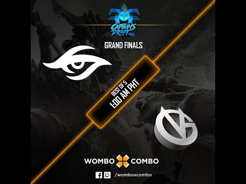 Team Secret vs Vici Gaming Game 5 Finals (BO5) | Captains Draft 4.0