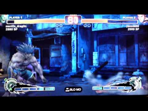 Super Street Fighter 4 rickloyo vs yanomi88 2010