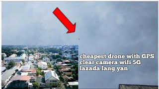 cheapest drone GPS wifi 5G clear camera footage & how to operate perfect drone for beginner 3,738