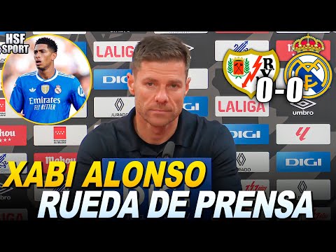 Xabi Alonso's press conference after Rayo Vallecano 0-0 Real Madrid | HSF Sport