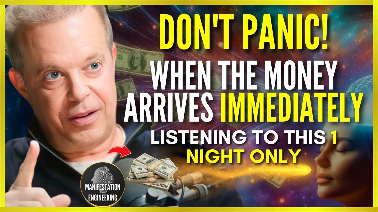 RECIBIRÁS MUCHO DINERO DESPUÉS DE ESCUCHAR ESTO 1 SOLA NOCHE | AFIRMACIONES del DR. JOE DISPENZA