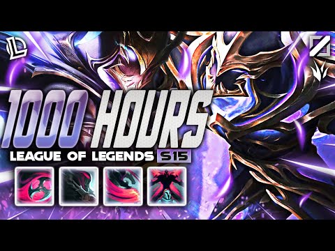 ZED MONTAGE #33 - 1000 HOURS | Ez LoL Plays