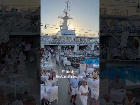 Thumbnail for Once a cruise, Azamara throws a White Night #party #whitenight #azamara #cruise #cruiseship #travel