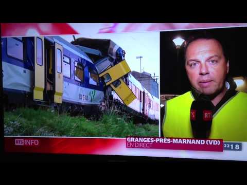 Accident Trains Granges-Marnand (FLASH RTS)