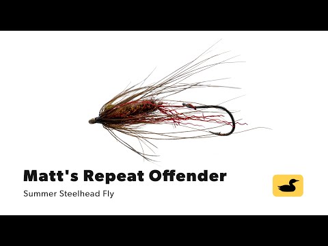 Fly Tying Tutorial: Matt's Repeat Offender