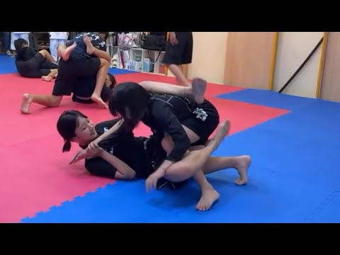 ノーギ柔術スパーリング