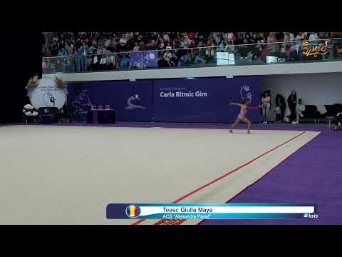 Teasc Giulia Maya ROU ACS Alexandra Pavel BABY 2017 B 2017 R1 WA 💜✨ Carla’s Rhythmic Cup  1st Editi