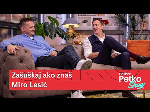 Zašuškaj ako znaš - Sergej Ćetković i Miro Lesić | Dalibor Petko Show | CMC TV
