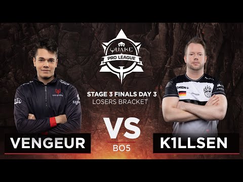 Vengeur vs K1llsen - Quake Pro League - Stage 3 Finals Day 3