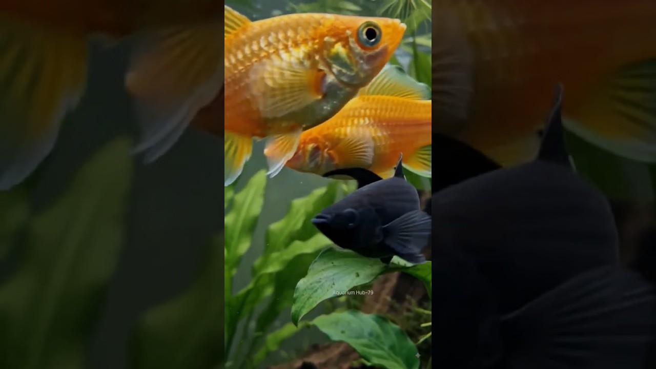 Molly Fishes #aquariumfish #aquascape