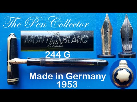 MONTBLANC 244G Fountain Pen Review
