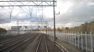 preview picture of video '[cabinerit] A train driver's view: Weesp - Leiden, SLT, 17-Nov-2014.'