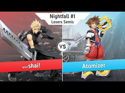 shai! (Cloud) vs Atomizer (Sora) - Losers Semis - Nightfall #1