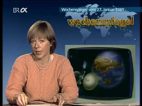 ARD Wochenspiegel vom 27.01.1985 - Shuttle STS-51C Start