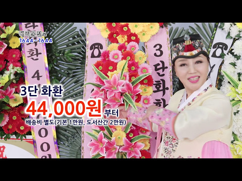 1644-1644 가수 이영화 1644플라워 꽃배달 Video