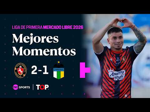 Compacto TOP | 🔴⚫ Deportes Limache 2 - 1 🔵 O’Higgins | Liga de Primera Mercado Libre 2026- Fecha 3