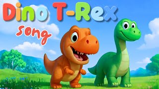 Download lagu Dino Song – T-Rex Badannya Besar Tangannya Kecil 🦖 Lagu Anak Edukasi Dinosaurus mp3